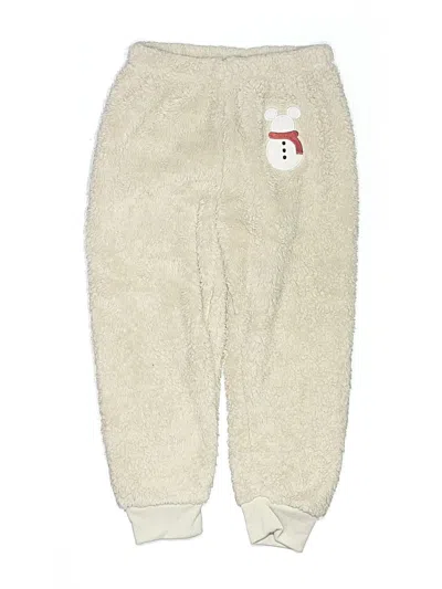 Pre-owned Disney Kids' Casual Pants In Ivory