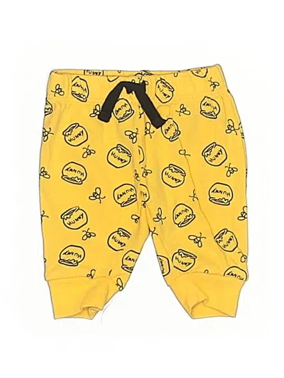 Pre-owned Disney Babies' Casual Pants In Yellow