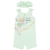 Disney Babies'  Classics Toddler Girls' 2-piece Sleeveless Romper And Headband Set In Animal Print