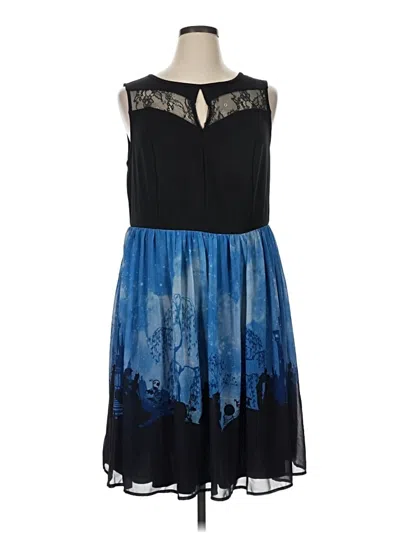 Pre-owned Disney Cocktail Dress In Blue