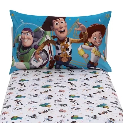 Disney Collection 2-pc. Toy Story Crib Sheet In Multi