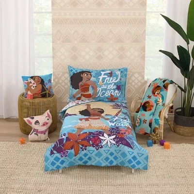 Disney Collection 4-pc. Toddler Bedding Set In Blue