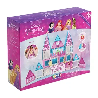 Disney Collection 70-pc. Ariel Cinderella Princess Toy Playset In Transparent