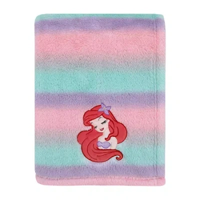 Disney Collection Ariel Baby Blanket In Multi