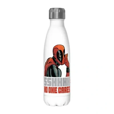 Disney Collection Deadpool No One 17 oz Stainless Steel Bottle In White
