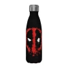 Disney Collection Deadpool Splattericon 17 oz Stainless Steel Bottle In Black