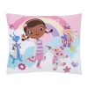 Disney Collection Doc Mcstuffins Rectangular Throw Pillow In Purple