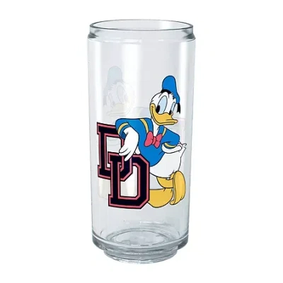 Disney Collection Donald College 16 oz Tritan Cup 2pc Set In Transparent