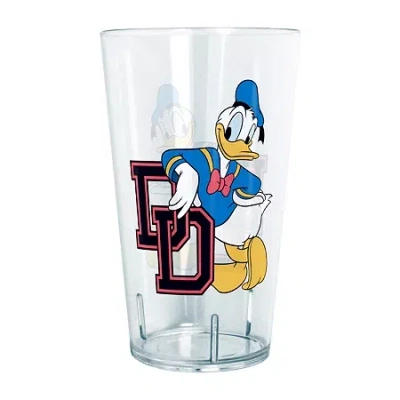 Disney Collection Donald College 24 oz Tritan Cup 4pc Set In Transparent