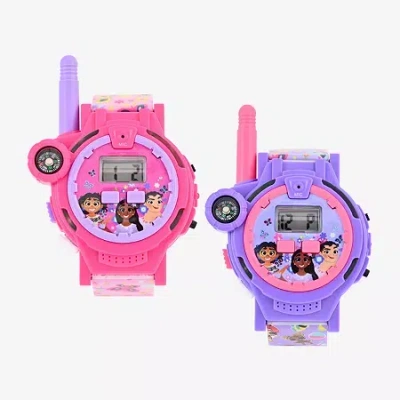 Disney Kids' Collection Girls Multi-function Multicolor Strap Watch Enc40024jc