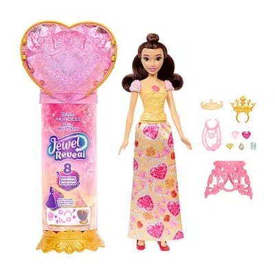 Disney Collection Jewel Reveal Beauty And The Beast Belle Doll In Yellow