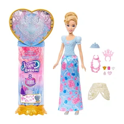 Disney Collection Jewel Reveal Cinderella Doll In Blue