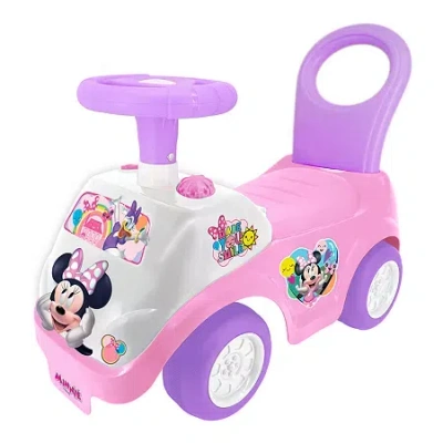 Disney Collection Kiddieland Minnie Mouse Ride-on Car Ride-on Car In Pink