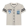 Disney Collection Little & Big Kid Boys Y Neck Lilo & Stitch Short Sleeve Jersey In Neutral