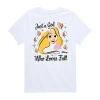 Disney Collection Little & Big Kid Girls Crew Neck Short Sleeve Rapunzel Graphic T-shirt In White