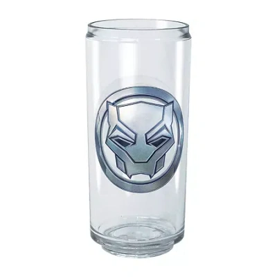 Disney Collection Marvel Black Panther Wakanda Forever Logo 16 oz Tritan Cup 2pc Set In Blue