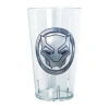 Disney Collection Marvel Black Panther Wakanda Forever Logo 24 oz Tritan Cup 4pc Set In Transparent