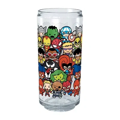 Disney Collection Marvel Pile Up 16 oz Tritan Cup 2pc Set In Transparent
