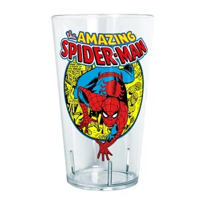 Disney Collection Marvel Spiderman Urban Hero 24 oz Tritan Cup 4pc Set In Transparent