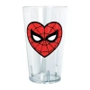 Disney Collection Marvel Spidey Heartbreaker 24 oz Tritan Cup 4pc Set In Transparent