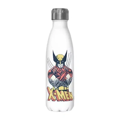 Disney Collection Marvel Vintage Wolverine 17 oz Stainless Steel Bottle In White