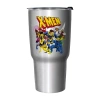 Disney Collection Marvel X-men Squad 27 oz Stainless Steel Travel Mug In Silver