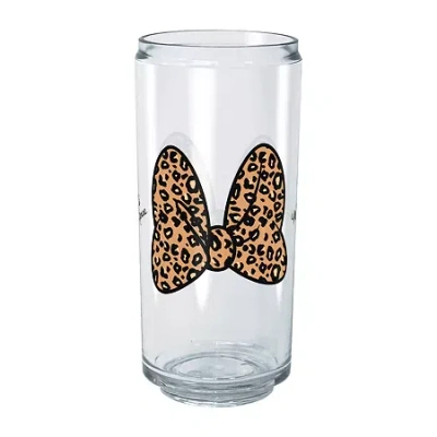 Disney Collection Mickey And Friends Animal Print Bow 16 oz Tritan Cup 2pc Set In Transparent