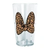 Disney Collection Mickey And Friends Animal Print Bow 24 oz Tritan Cup 4pc Set In Transparent