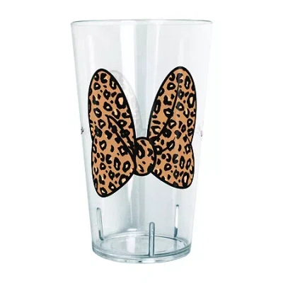 Disney Collection Mickey And Friends Animal Print Bow 24 oz Tritan Cup 4pc Set In Transparent