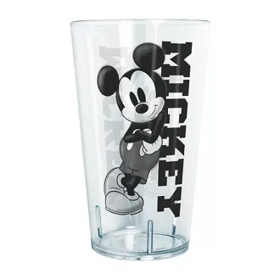 Disney Collection Mickey Lean 24 oz Tritan Cup 4pc Set In Transparent