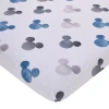 Disney Collection Mickey Mouse Crib Sheet In Blue