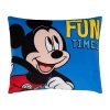 Disney Collection Mickey Mouse Rectangular Throw Pillow In Blue