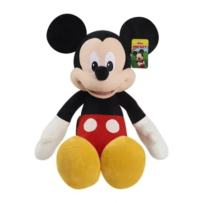 Disney Collection Mickey Mouse Stuffed Animal In Transparent
