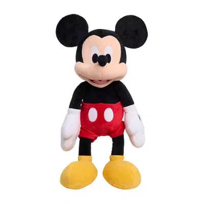 Disney Collection Mickey Mouse Stuffed Animal In Transparent