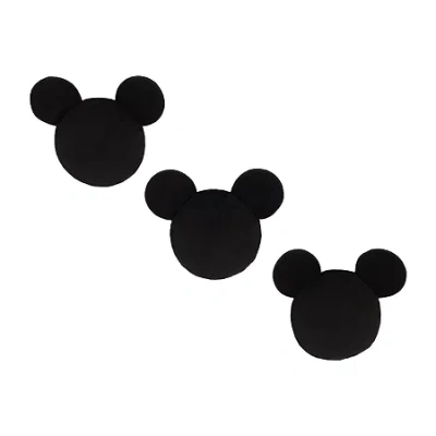 Disney Collection Mickey Mouse Wall Sculpture In Black