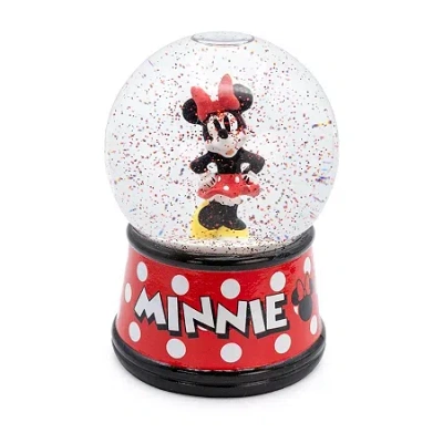 Disney Collection Minnie Mouse Snow Globe In Multi