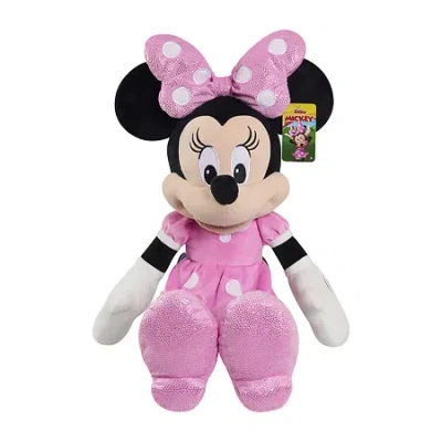 Disney Collection Minnie Mouse Stuffed Animal In Transparent