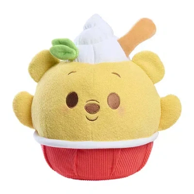 Disney Collection Munchlings 10" Mint Shave Ice Scented" Winnie The Pooh Stuffed Animal In Transparent