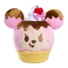 Disney Collection Munchlings 10" Strawberry Sundae Scented Minnie Mouse Stuffed Animal In Transparent