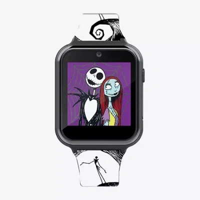 Disney Kids' Collection Nightmare Before Christmas Unisex Multicolor Smart Watch Nc4439jc In Burgundy