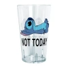 Disney Collection Not Today Stitch 24 oz Tritan Cup 4pc Set In Transparent