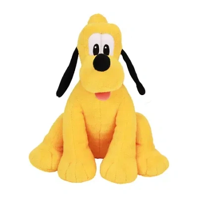 Disney Collection Pluto Stuffed Animal In Transparent