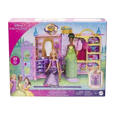 Disney Collection Princess Ready For The Ball Closet Playset In Purple