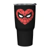 Disney Collection Spiderman Spidey Heartbreaker 27 oz Stainless Steel Travel Mug In Black