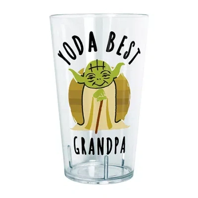 Disney Collection Star Wars Best Grandpa Yoda Says 24 oz Tritan Cup 4pc Set In Transparent