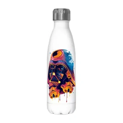 Disney Collection Star Wars Color Melted Vader 17 oz Stainless Steel Bottle In White
