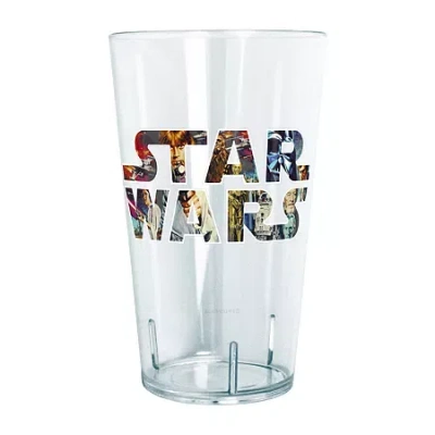 Disney Collection Star Wars Epic Logo 24 oz Tritan Cup 4pc Set In Transparent