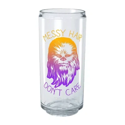Disney Collection Star Wars Messy Hairs 16 oz Tritan Cup 2pc Set In Transparent