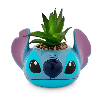Disney Collection Stitch Mini Planter In Multi