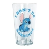 Disney Collection Stitch Mornings 24 oz Tritan Cup 4pc Set In Transparent